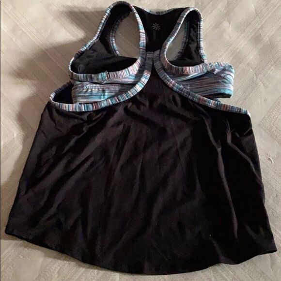 Athleta Girl Black Tank Top with Built in Bra - Picture 5 of 6